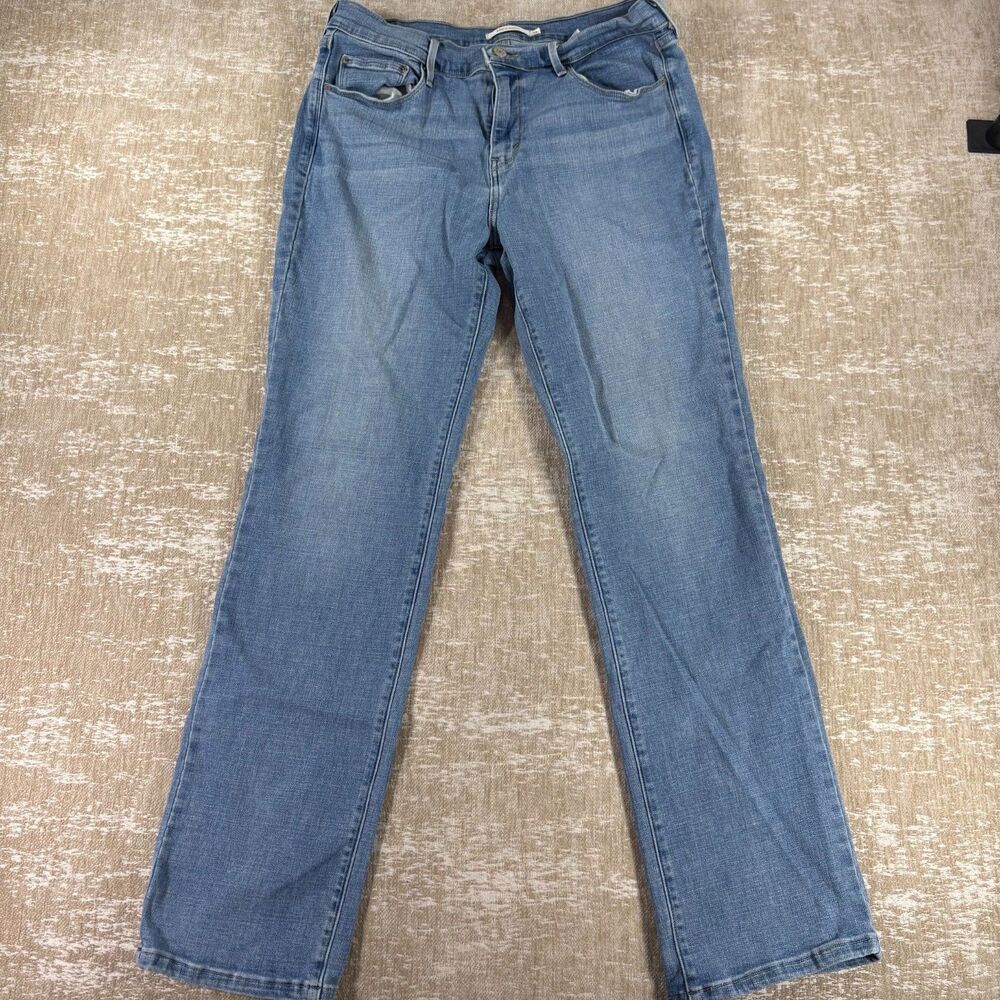 Levi’s 505 Straight Leg Jeans Medium Wash Size 12